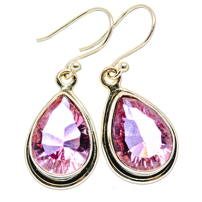 Color Change Alexandrite  (Lab.) Earrings handcrafted by Ana Silver Co - EARR430004 - Photo 2