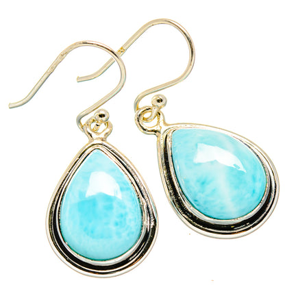 Larimar Earrings handcrafted by Ana Silver Co - EARR430006 - Photo 2