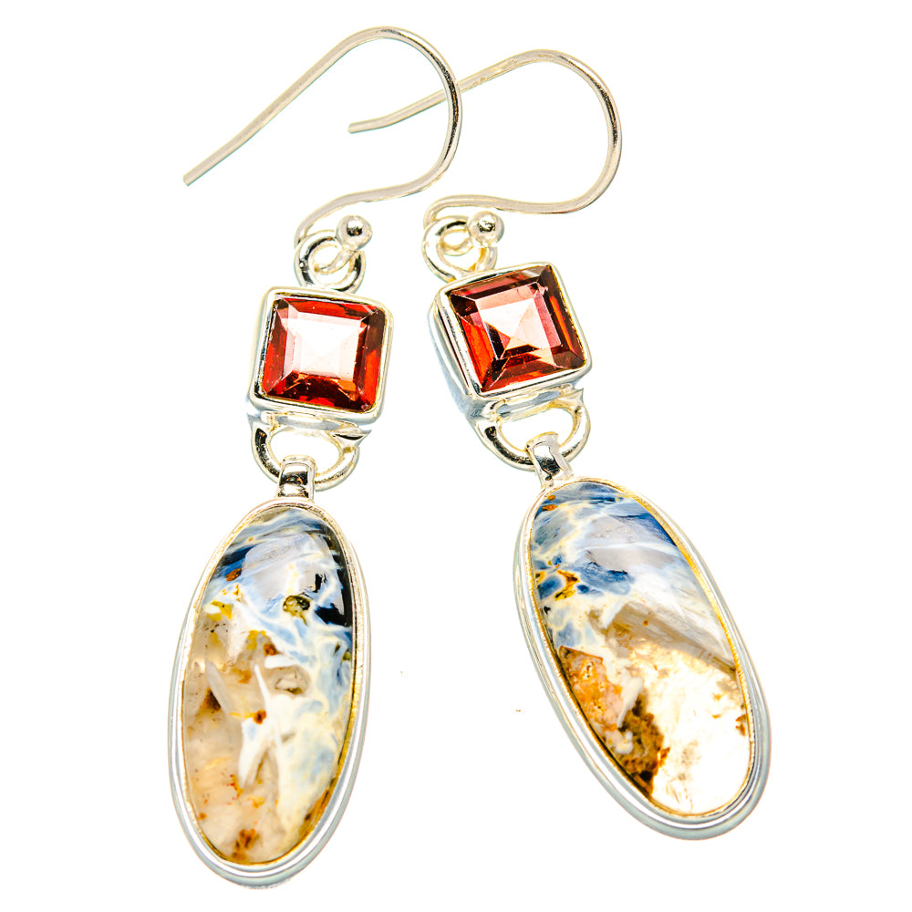 Pietersite Earrings handcrafted by Ana Silver Co - EARR430010 - Photo 2