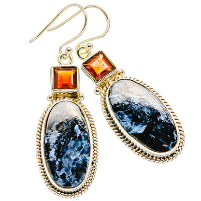 Pietersite Earrings handcrafted by Ana Silver Co - EARR430013 - Photo 2