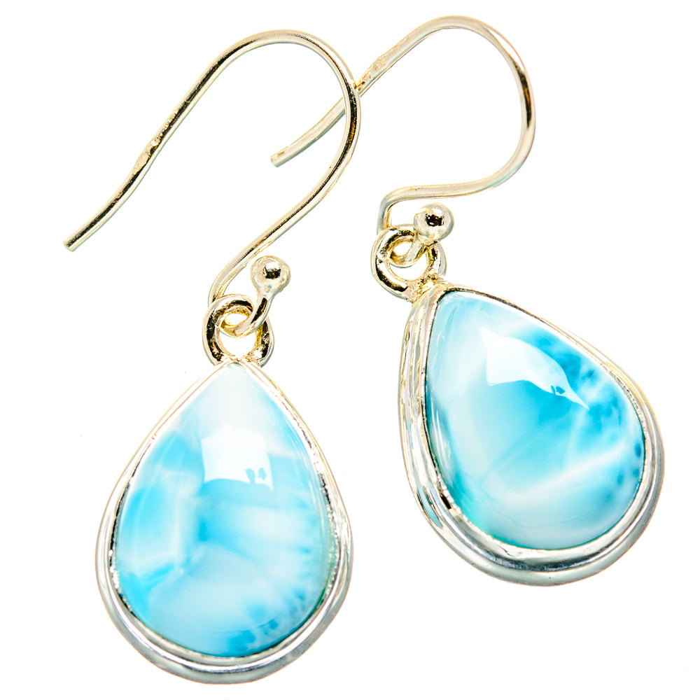Larimar Earrings handcrafted by Ana Silver Co - EARR430014 - Photo 2