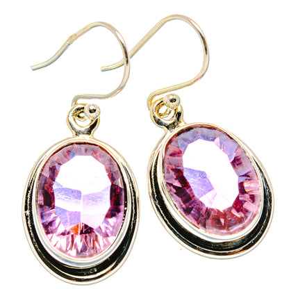 Color Change Alexandrite  (Lab.) Earrings handcrafted by Ana Silver Co - EARR430015 - Photo 2