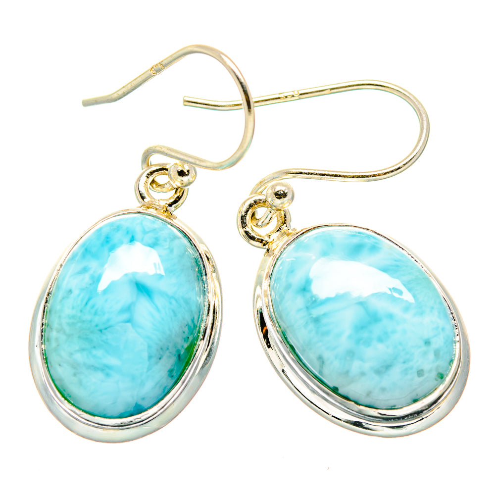 Larimar Earrings handcrafted by Ana Silver Co - EARR430021 - Photo 2