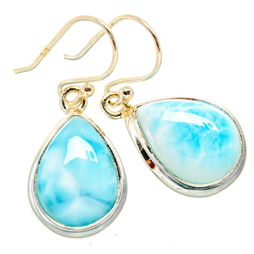 Larimar Earrings handcrafted by Ana Silver Co - EARR430060 - Photo 2
