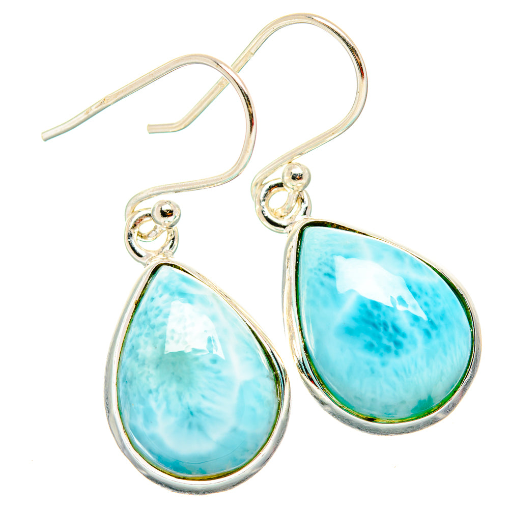 Larimar Earrings handcrafted by Ana Silver Co - EARR430074 - Photo 2