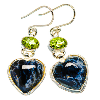 Pietersite Earrings handcrafted by Ana Silver Co - EARR430089 - Photo 2
