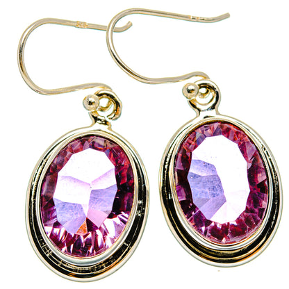 Color Change Alexandrite Earrings handcrafted by Ana Silver Co - EARR430095 - Photo 2