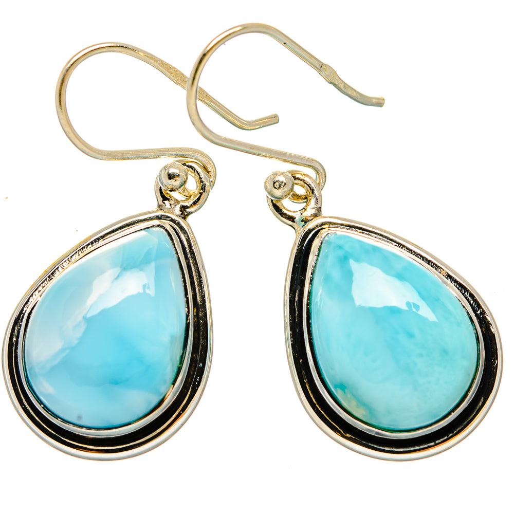 Larimar Earrings handcrafted by Ana Silver Co - EARR430101 - Photo 2