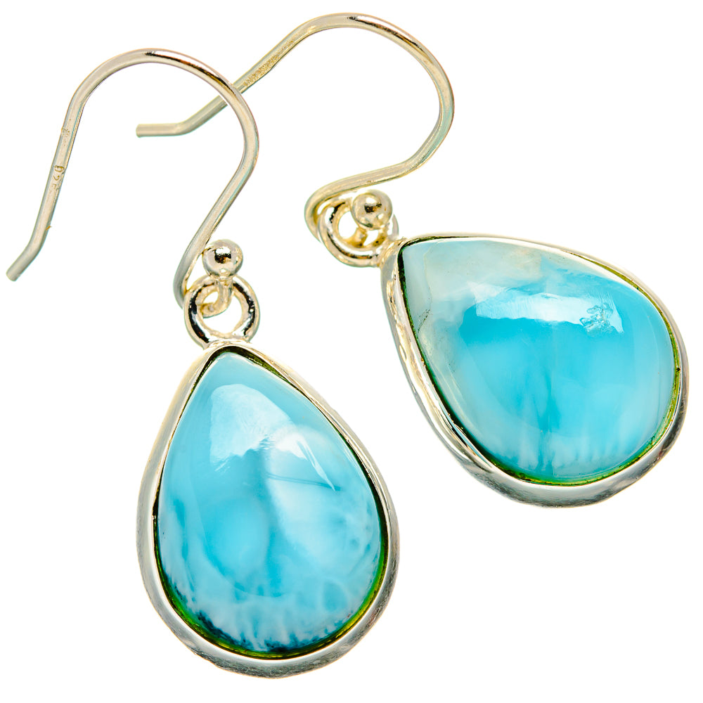 Larimar Earrings handcrafted by Ana Silver Co - EARR430121 - Photo 2