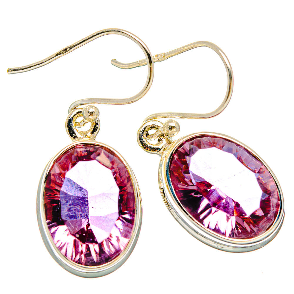 Color Change Alexandrite Earrings handcrafted by Ana Silver Co - EARR430124 - Photo 2