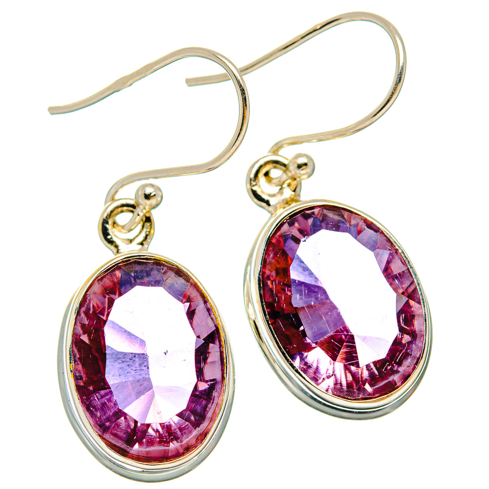 Color Change Alexandrite Earrings handcrafted by Ana Silver Co - EARR430128 - Photo 2