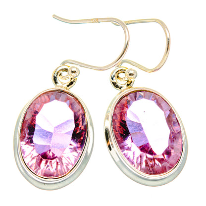 Color Change Alexandrite (Lab.) Earrings handcrafted by Ana Silver Co - EARR430132 - Photo 2