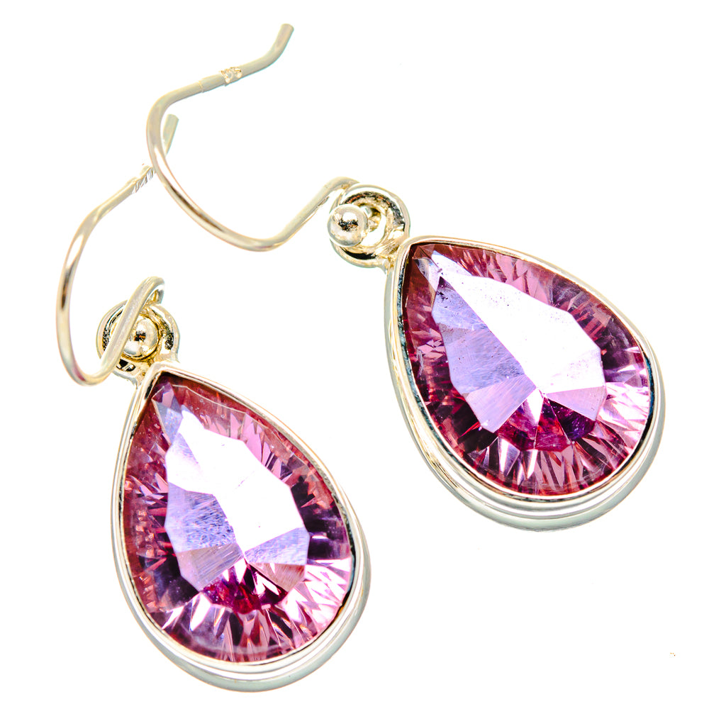 Color Change Alexandrite (Lab.) Earrings handcrafted by Ana Silver Co - EARR430135 - Photo 2