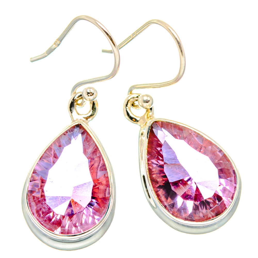 Color Change Alexandrite (Lab.) Earrings handcrafted by Ana Silver Co - EARR430137 - Photo 2