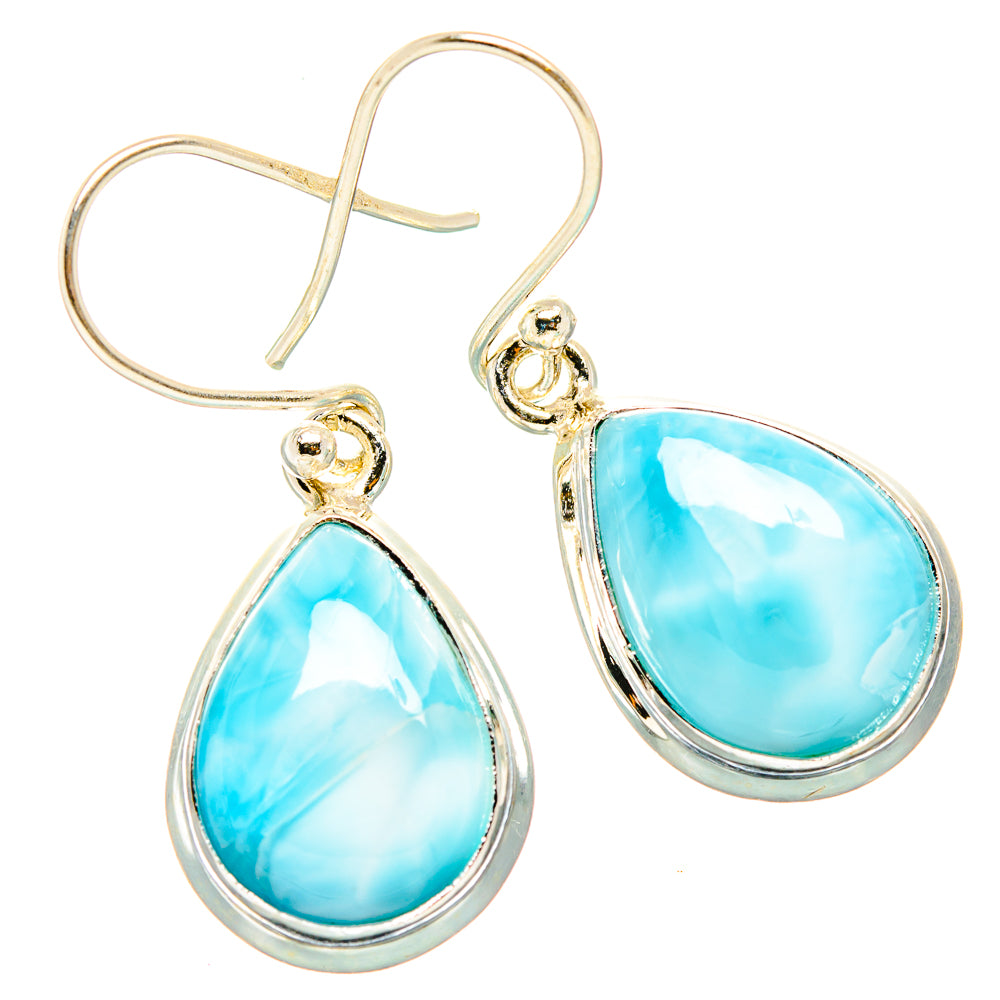 Larimar Earrings handcrafted by Ana Silver Co - EARR430156 - Photo 2