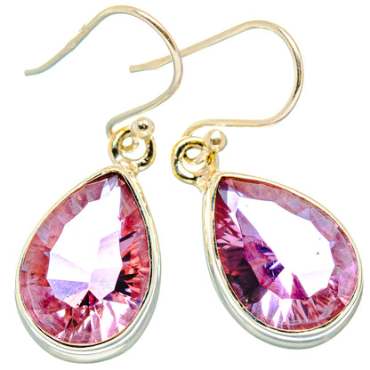 Color Change Alexandrite (Lab.) Earrings handcrafted by Ana Silver Co - EARR430179 - Photo 2