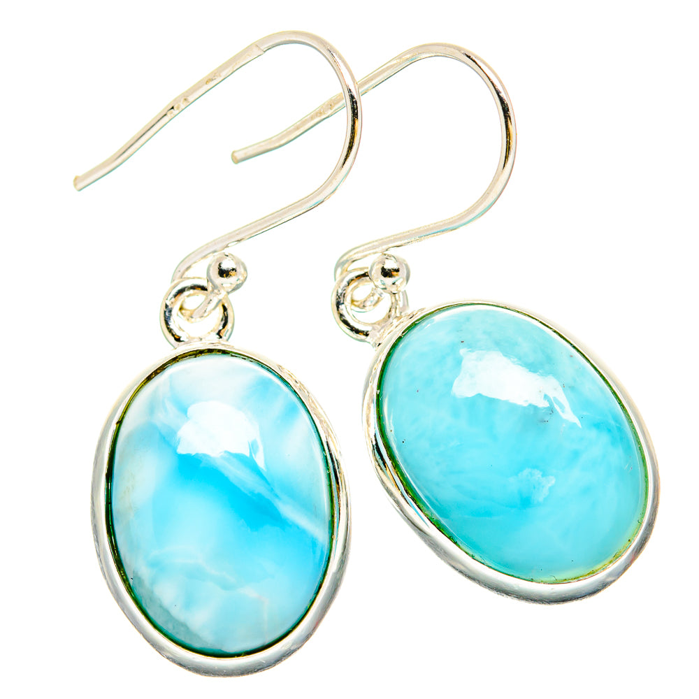 Larimar Earrings handcrafted by Ana Silver Co - EARR430181 - Photo 2