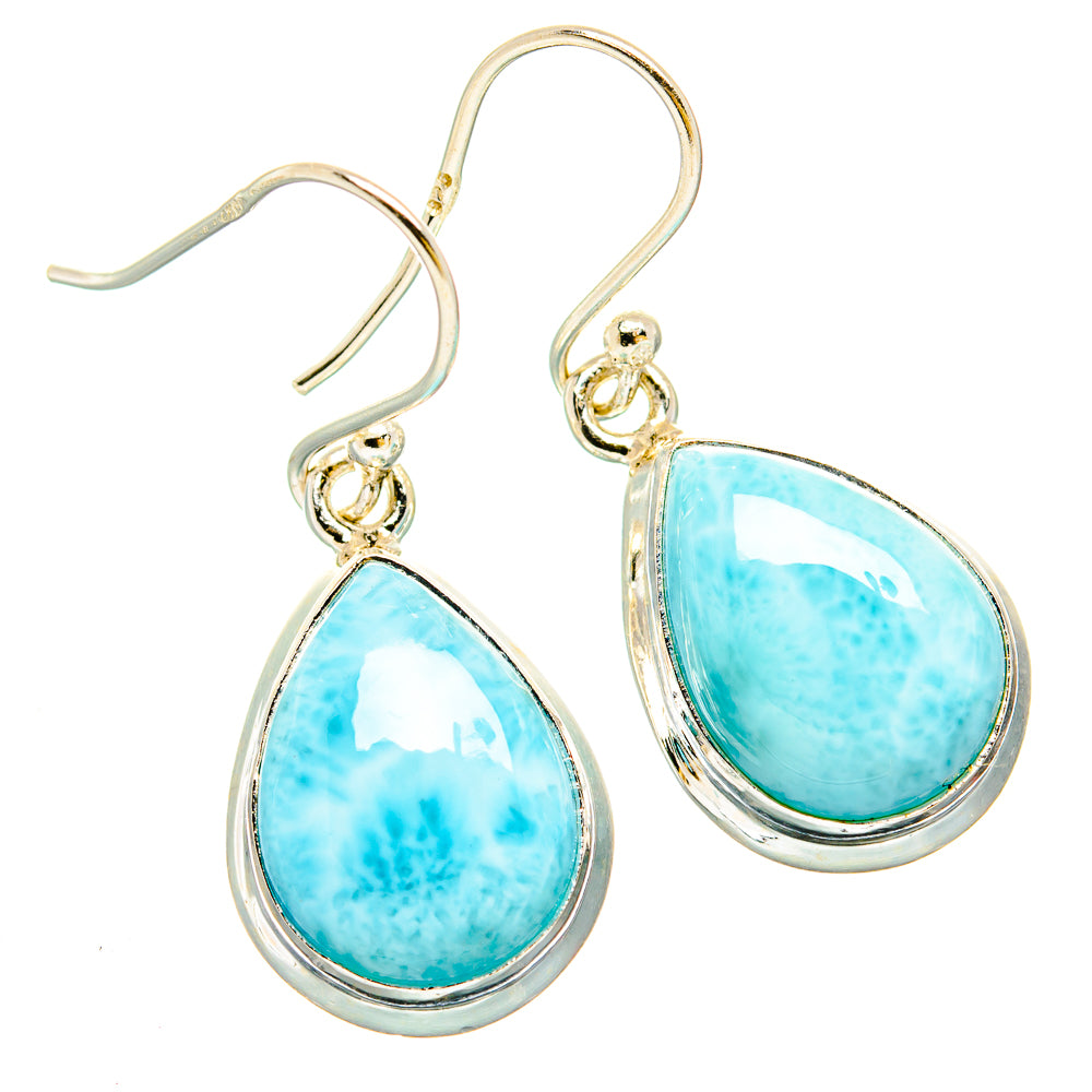 Larimar Earrings handcrafted by Ana Silver Co - EARR430196 - Photo 2