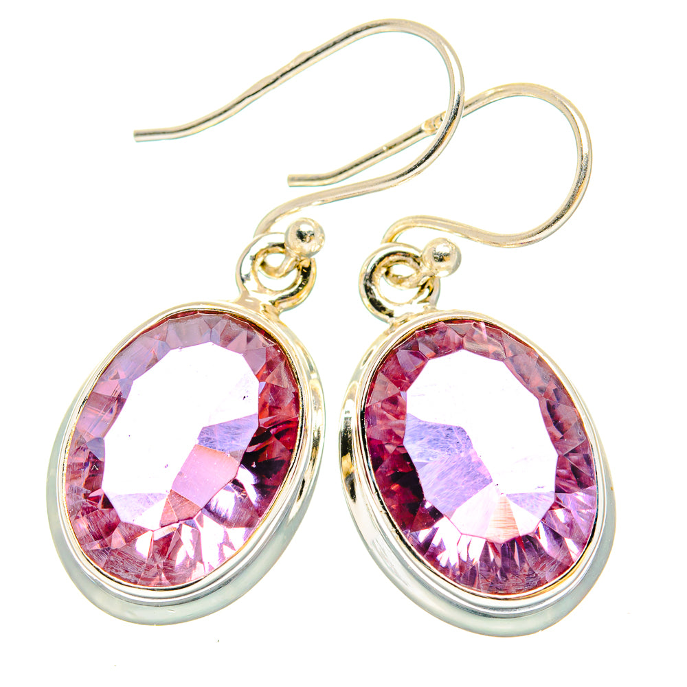Color Change Alexandrite Earrings handcrafted by Ana Silver Co - EARR430198 - Photo 2