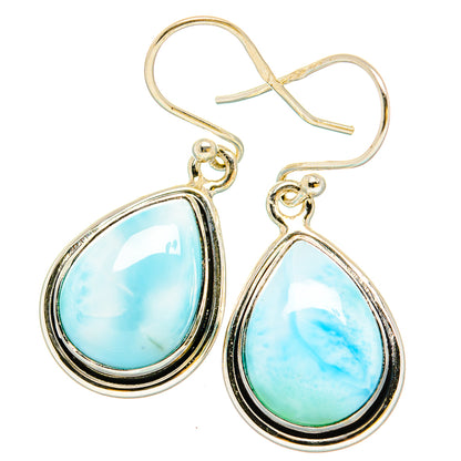 Larimar Earrings handcrafted by Ana Silver Co - EARR430228 - Photo 2