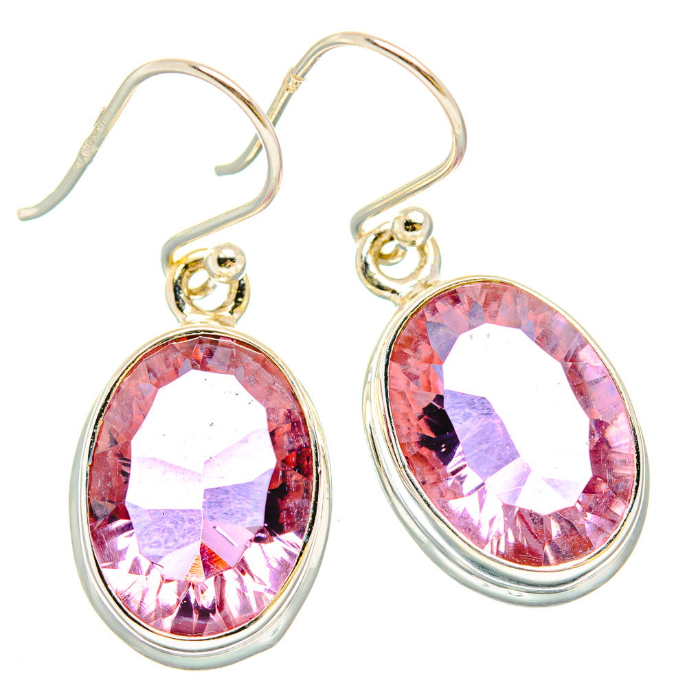 Color Change Alexandrite (Lab.) Earrings handcrafted by Ana Silver Co - EARR430242 - Photo 2