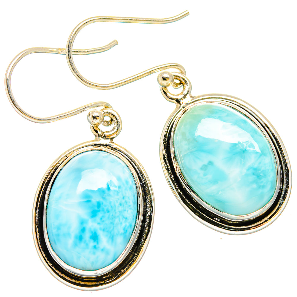Larimar Earrings handcrafted by Ana Silver Co - EARR430245 - Photo 2