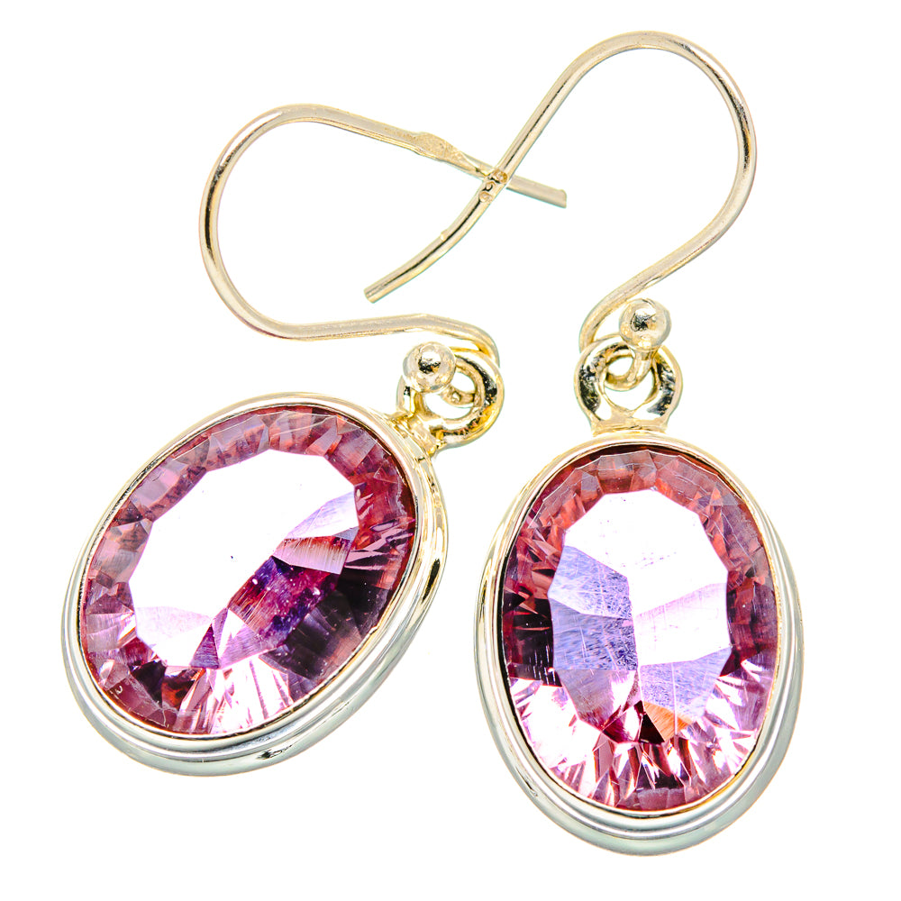 Color Change Alexandrite (Lab.) Earrings handcrafted by Ana Silver Co - EARR430246 - Photo 2