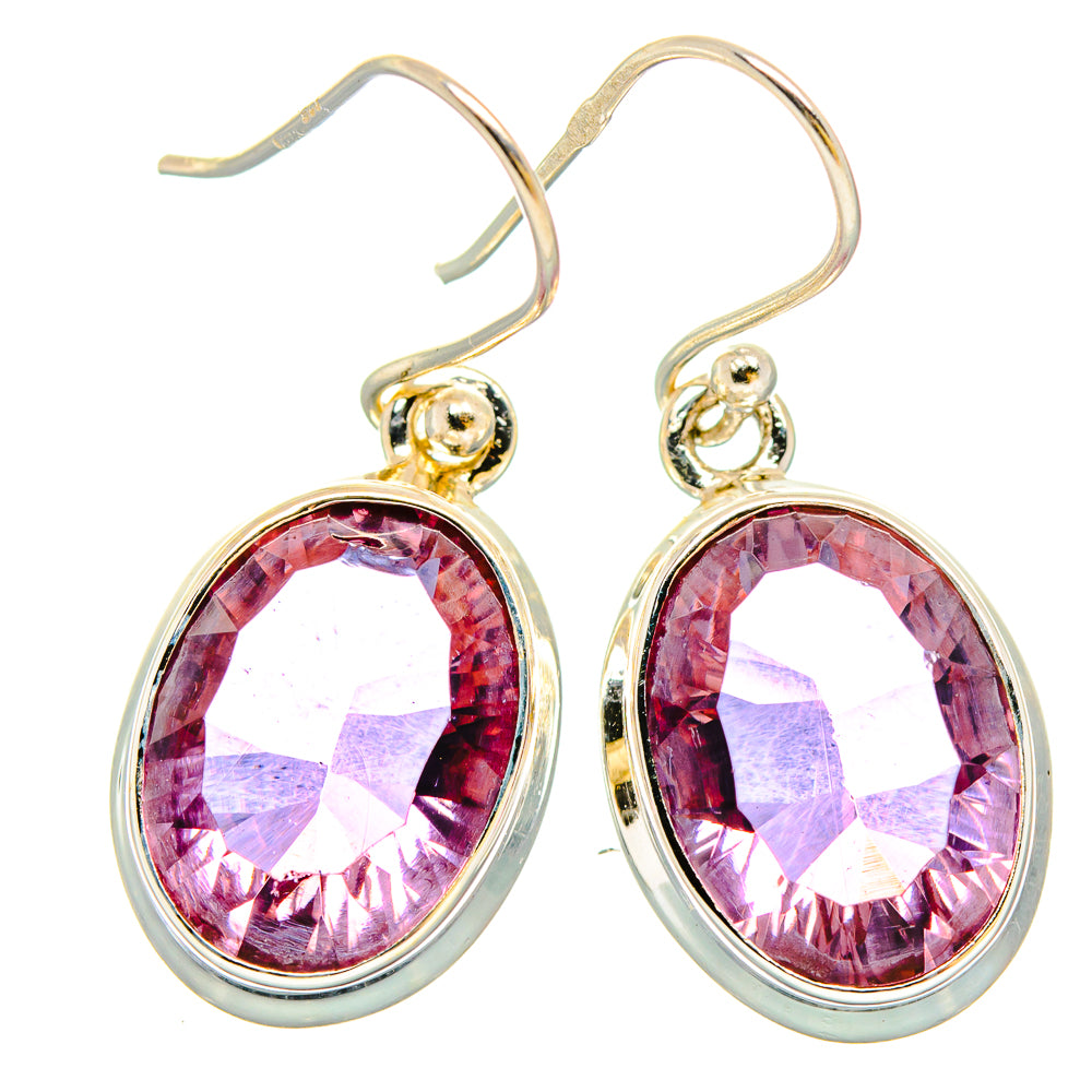 Color Change Alexandrite (Lab.) Earrings handcrafted by Ana Silver Co - EARR430250 - Photo 2