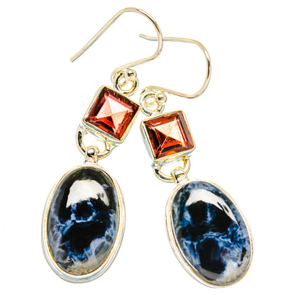 Pietersite Earrings handcrafted by Ana Silver Co - EARR430253 - Photo 2