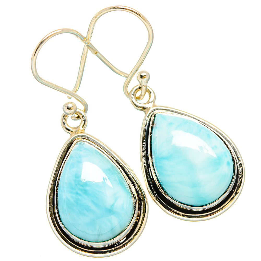 Larimar Earrings handcrafted by Ana Silver Co - EARR430264 - Photo 2