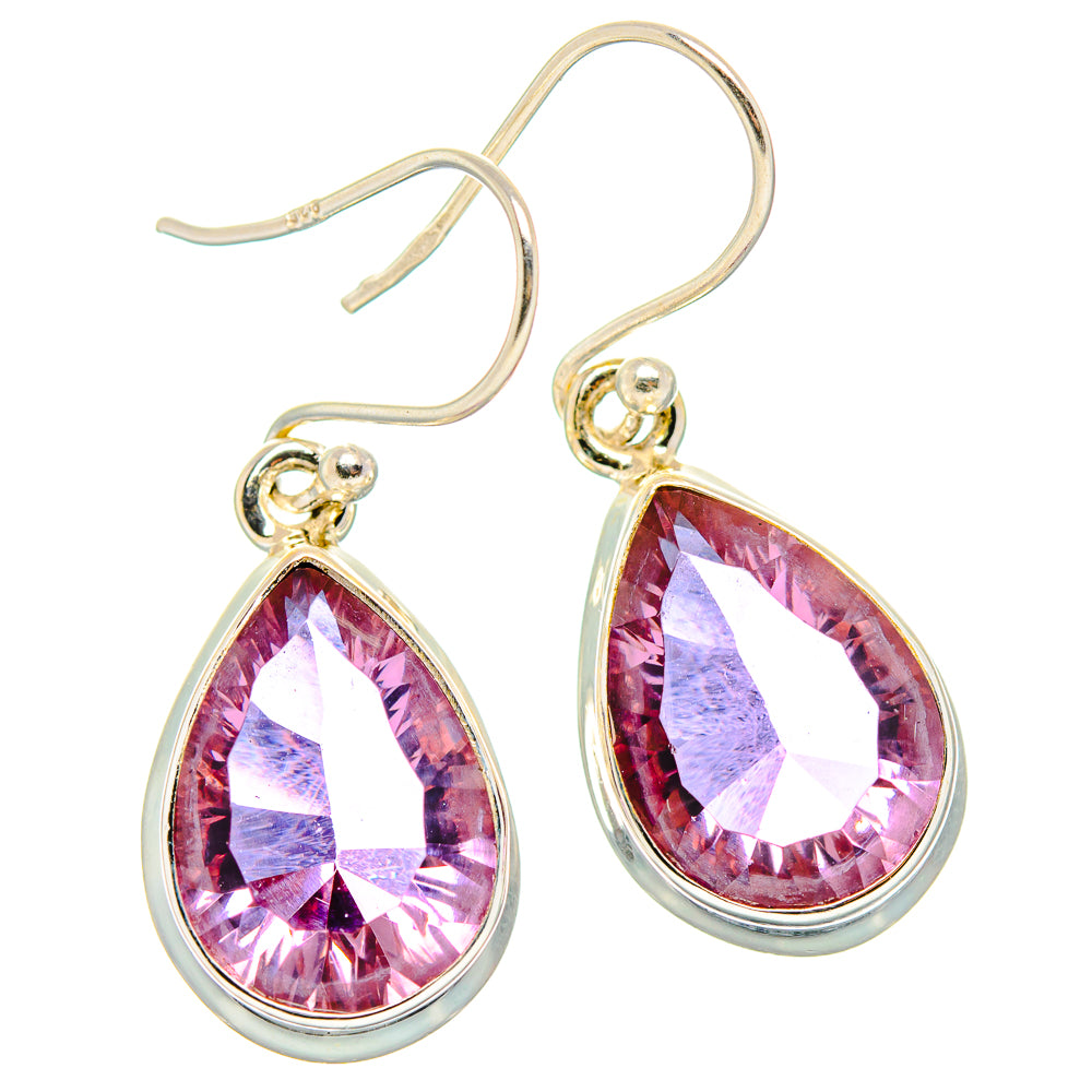 Color Change Alexandrite (Lab.) Earrings handcrafted by Ana Silver Co - EARR430285 - Photo 2