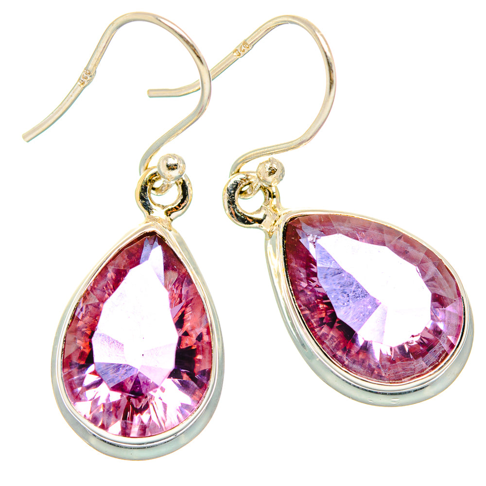 Color Change Alexandrite (Lab.) Earrings handcrafted by Ana Silver Co - EARR430289 - Photo 2