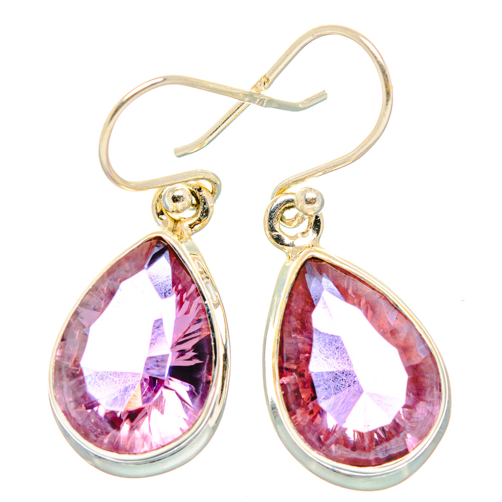 Color Change Alexandrite (Lab.) Earrings handcrafted by Ana Silver Co - EARR430293 - Photo 2