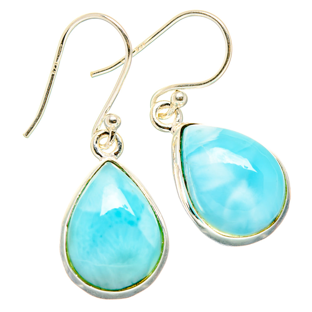 Larimar Earrings handcrafted by Ana Silver Co - EARR430301 - Photo 2