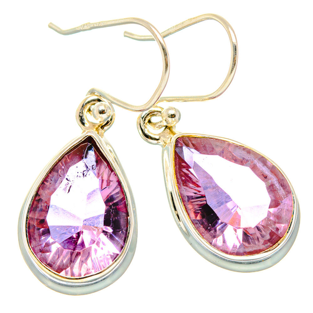Color Change Alexandrite (Lab.) Earrings handcrafted by Ana Silver Co - EARR430302 - Photo 2