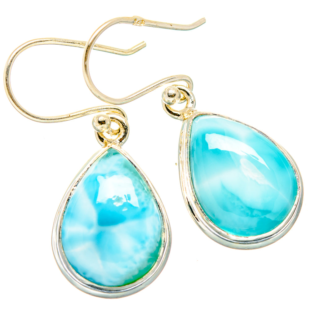Larimar Earrings handcrafted by Ana Silver Co - EARR430309 - Photo 2