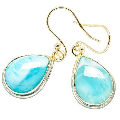 Larimar Earrings handcrafted by Ana Silver Co - EARR430316 - Photo 2