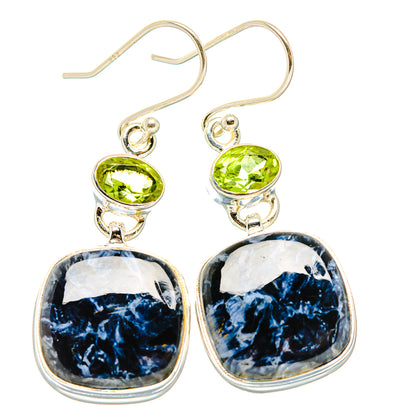 Pietersite Earrings handcrafted by Ana Silver Co - EARR430323 - Photo 2