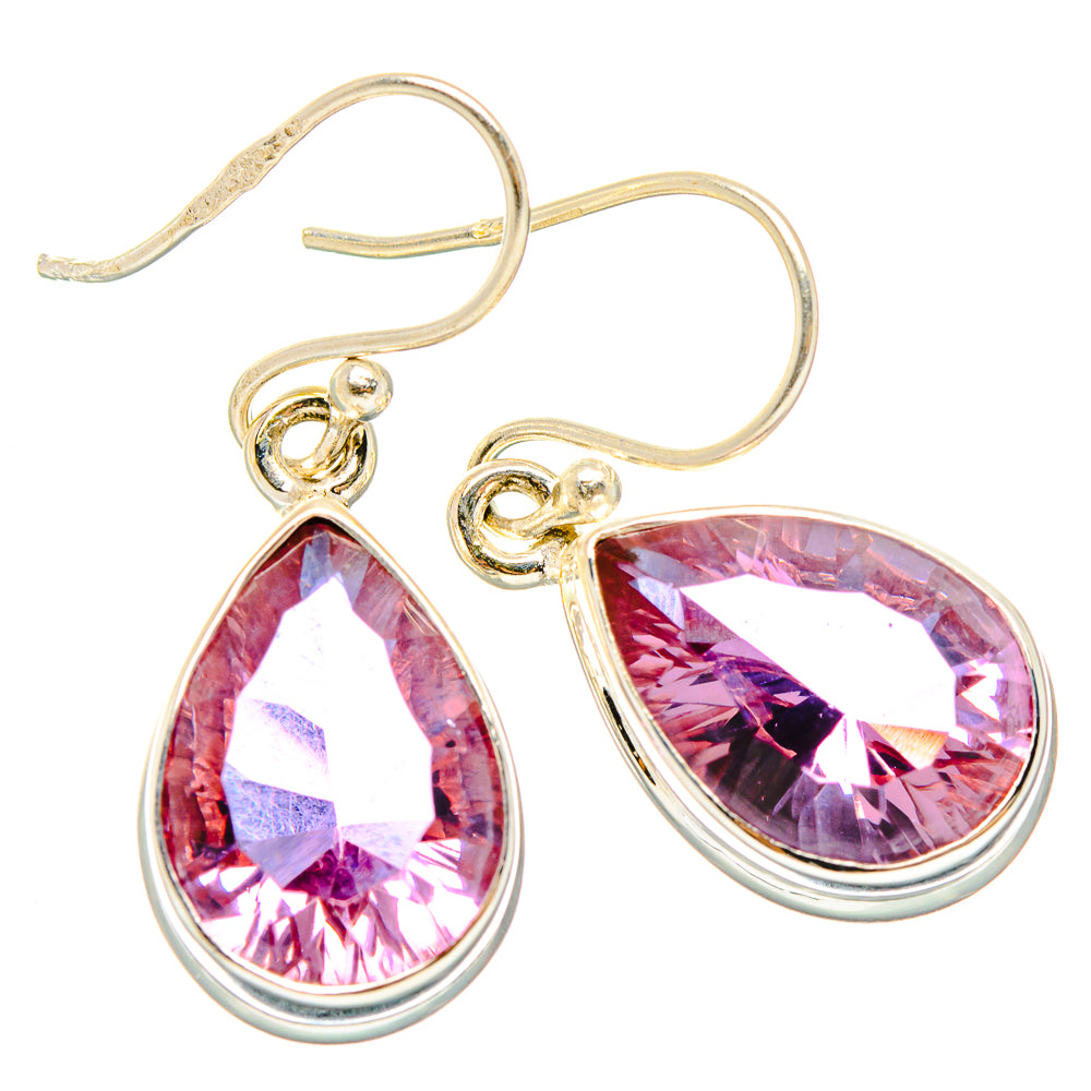 Color Change Alexandrite (Lab.) Earrings handcrafted by Ana Silver Co - EARR430324 - Photo 2