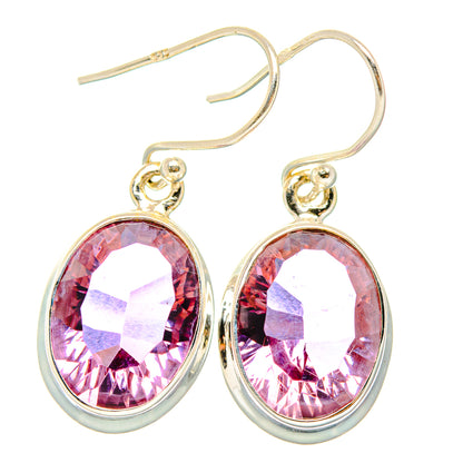 Color Change Alexandrite (Lab.) Earrings handcrafted by Ana Silver Co - EARR430328 - Photo 2