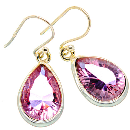 Color Change Alexandrite (Lab.) Earrings handcrafted by Ana Silver Co - EARR430340 - Photo 2