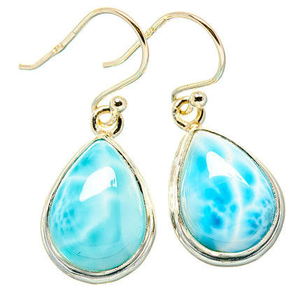 Larimar Earrings handcrafted by Ana Silver Co - EARR430394 - Photo 2