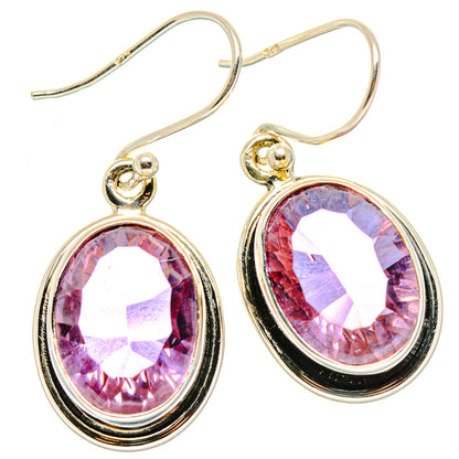 Color Change Alexandrite (Lab.) Earrings handcrafted by Ana Silver Co - EARR430407 - Photo 2