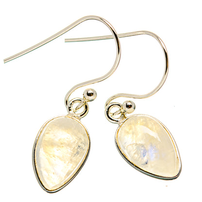 Rainbow Moonstone Earrings handcrafted by Ana Silver Co - EARR430411 - Photo 2
