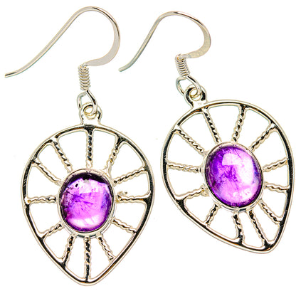 Amethyst Earrings handcrafted by Ana Silver Co - EARR430427 - Photo 2