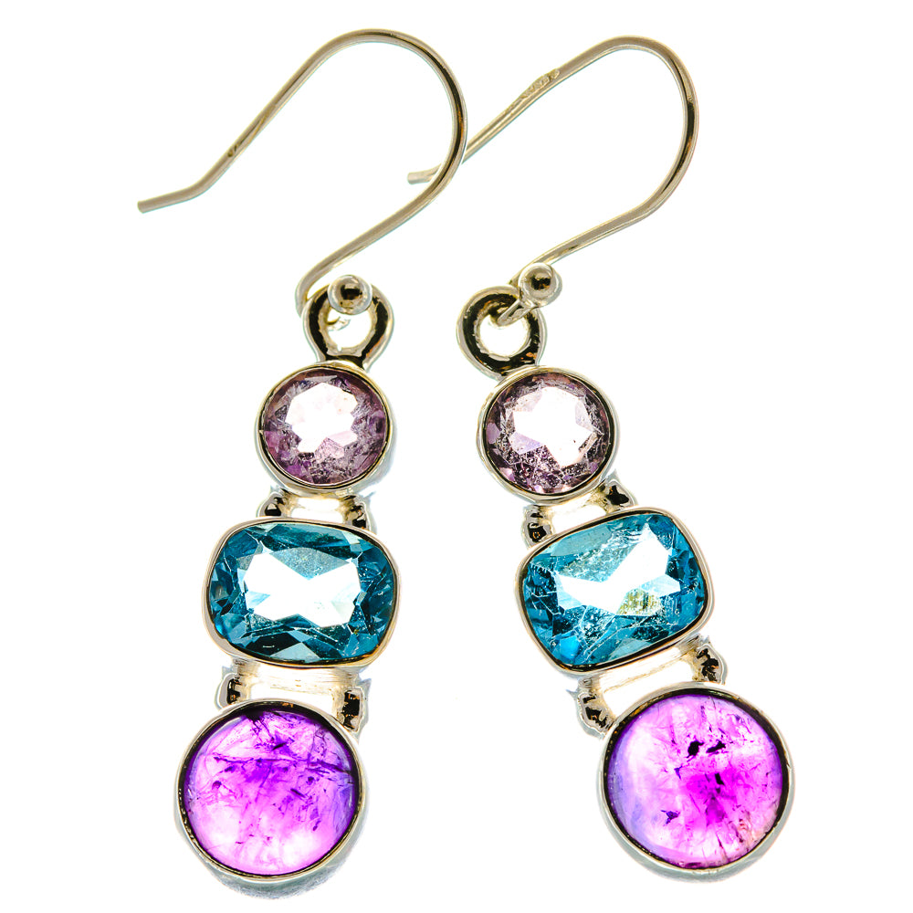 Amethyst Earrings handcrafted by Ana Silver Co - EARR430487 - Photo 2