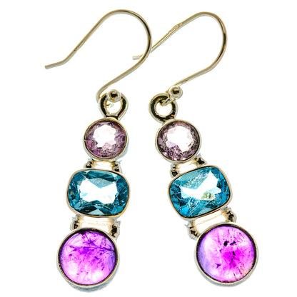 Amethyst Earrings handcrafted by Ana Silver Co - EARR430487 - Photo 2