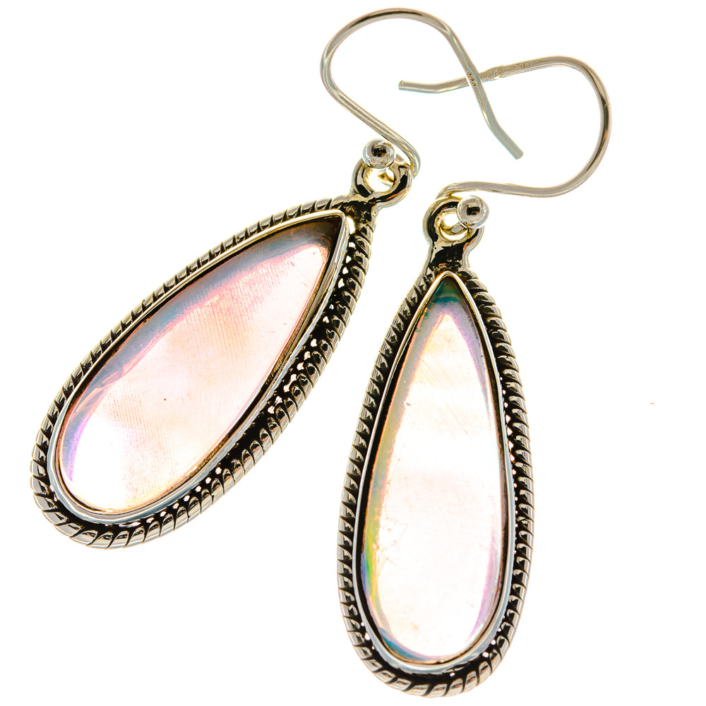 Aura Opal Earrings handcrafted by Ana Silver Co - EARR430488 - Photo 2