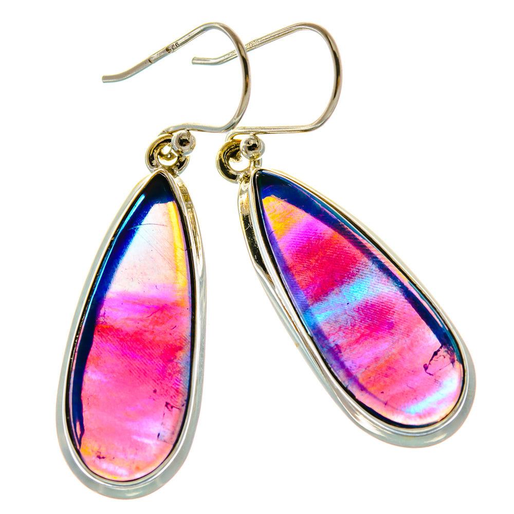 Aura Opal Earrings handcrafted by Ana Silver Co - EARR430492 - Photo 2