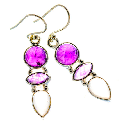 Amethyst Earrings handcrafted by Ana Silver Co - EARR430501 - Photo 2